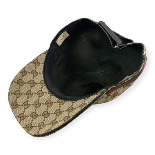 Gucci GG Canvas Baseball Hat in Brown 5
