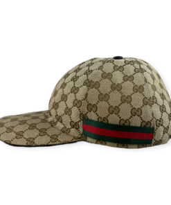 Gucci GG Canvas Baseball Hat in Brown 7