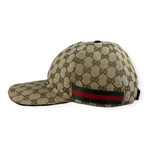 Gucci GG Canvas Baseball Hat in Brown 2