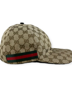Gucci GG Canvas Baseball Hat in Brown 8