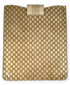 Gucci Guccissima iPad Case in Gold 6