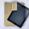 Gucci Guccissima iPad Case in Gold