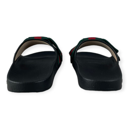 Gucci Web Bow Slide Sandals in Black 36 4