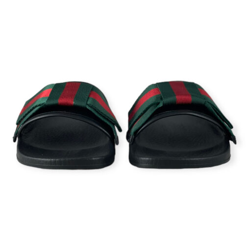 Gucci Web Bow Slide Sandals in Black 36 3