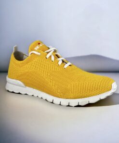 Kiton Mesh Sneakers in Yellow 10 14