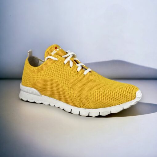 Kiton Mesh Sneakers in Yellow 10 7