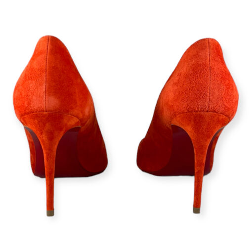 Christian Louboutin Kate Suede Pumps in Mango 40.5 4