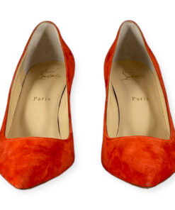Christian Louboutin Kate Suede Pumps in Mango 40.5 8
