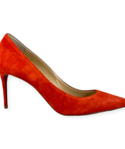 Christian Louboutin Kate Suede Pumps in Mango 40.5 7