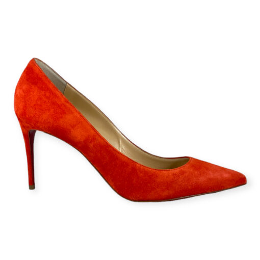 Christian Louboutin Kate Suede Pumps in Mango 40.5 2
