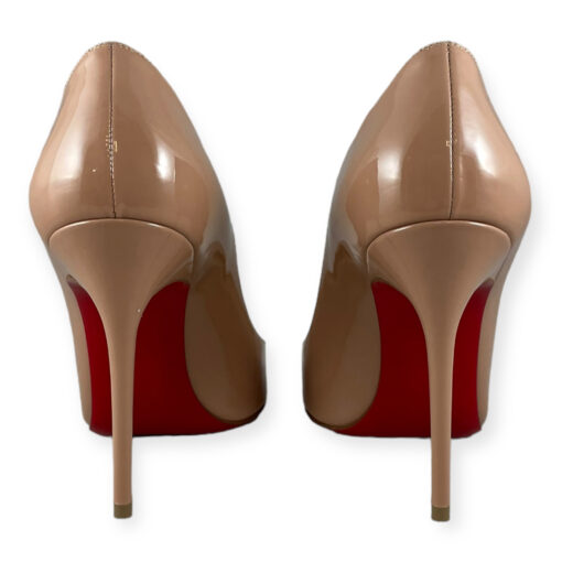 Christian Louboutin Patent So Kate Pumps in Nude 37.5 5