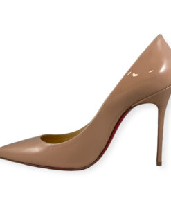 Christian Louboutin Patent So Kate Pumps in Nude 37.5 8
