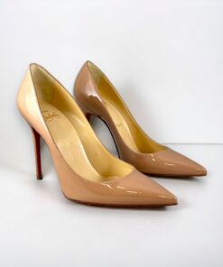 Christian Louboutin Patent So Kate Pumps in Nude 37.5 14