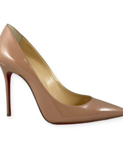 Christian Louboutin Patent So Kate Pumps in Nude 37.5 9