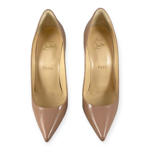 Christian Louboutin Patent So Kate Pumps in Nude 37.5 4