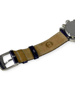 Michele Carousel Watch in Silver & Purple 16