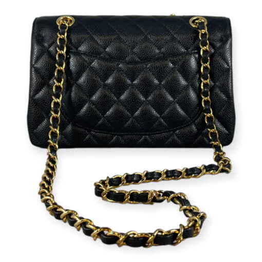 Chanel Caviar Quilted Small Double Flap Bag in Black 5
