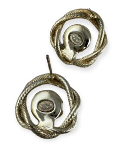 Chanel Pearl Halo Stud Earrings in Gold 11