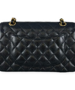 Chanel Caviar Quilted Small Double Flap Bag in Black 19