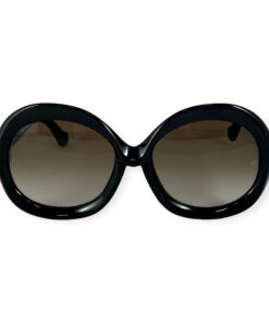 Balenciaga Round Sunglasses in Black 9
