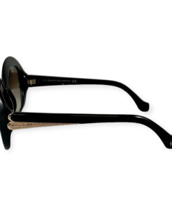 Balenciaga Round Sunglasses in Black 11
