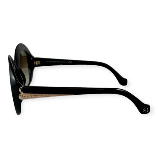 Balenciaga Round Sunglasses in Black 3