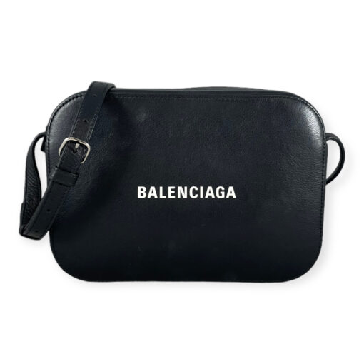 Balenciaga Small Logo Everyday Camera Bag in Black 1