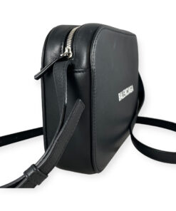 Balenciaga Small Logo Everyday Camera Bag in Black 11