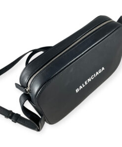 Balenciaga Small Logo Everyday Camera Bag in Black 13