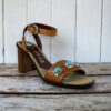 Size 40 | Etro Crown Me Sandals in Brown