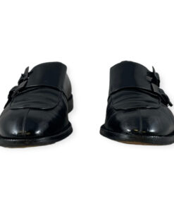 Ferragamo Monstrap Dress Shoes in Black 44 10