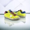 Size 40 | Golden Goose Superstar Glitter Sneakers in Yellow