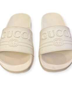 Gucci GG Slides in Chalk 36.5 8