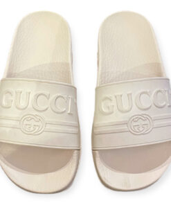Gucci GG Slides in Chalk 36.5 9