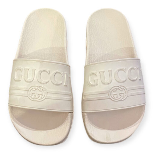 Gucci GG Slides in Chalk 36.5 4