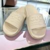 Size 36.5 | Gucci GG Slides in Chalk