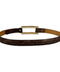 Gucci Snakeskin Belt in Brown 70/28 8