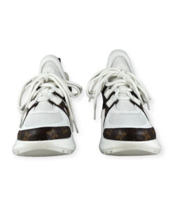 Louis Vuitton Archlight Sneakers in White Monogram 36 10