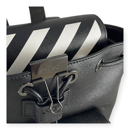 Off-White Diag-Stripe Backpack in Black 8