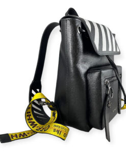Off-White Diag-Stripe Backpack in Black 15