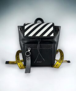 Off-White Diag-Stripe Blackpack in Black