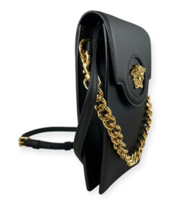 Versace La Medusa Phone Pouch Crossbody in Black 15