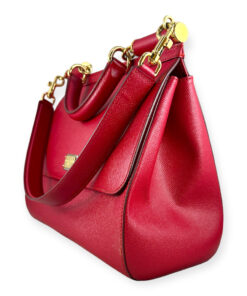 Dolce & Gabbana Miss Sicily Large Satchel in Red 11