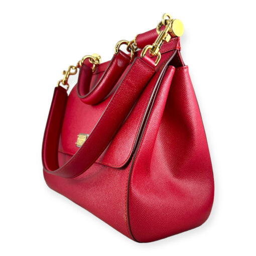 Dolce & Gabbana Miss Sicily Large Satchel in Red 2