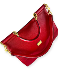Dolce & Gabbana Miss Sicily Large Satchel in Red 14