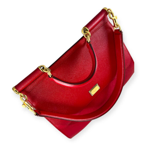 Dolce & Gabbana Miss Sicily Large Satchel in Red 5