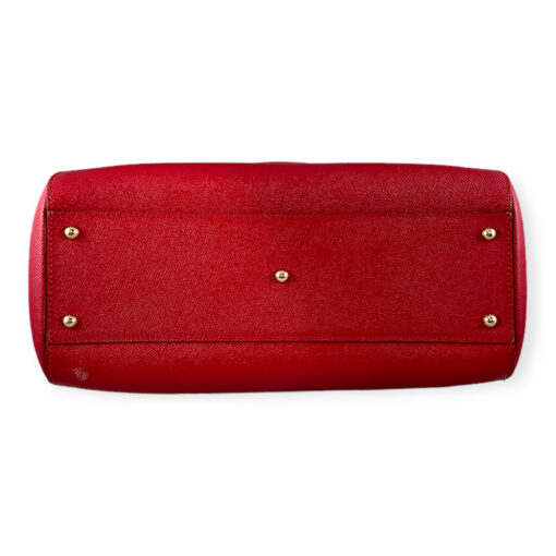 Dolce & Gabbana Miss Sicily Large Satchel in Red 7