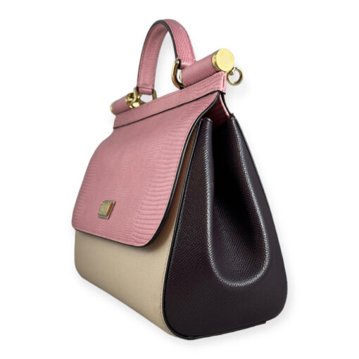 Dolce & Gabbana Miss Sicily Medium Tricolor Handbag 3