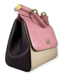 Dolce & Gabbana Miss Sicily Medium Tricolor Handbag 17