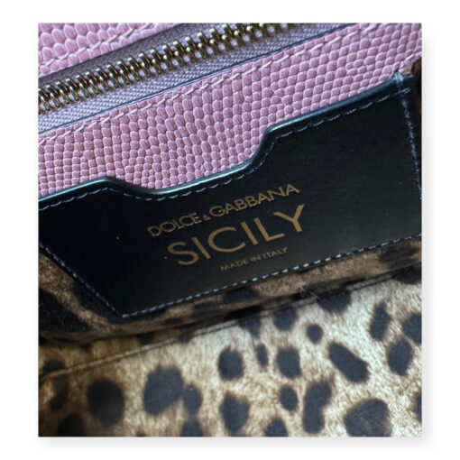 Dolce & Gabbana Miss Sicily Medium Tricolor Handbag 10